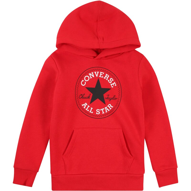 CONVERSE Mikina červená / čierna / biela 55716590