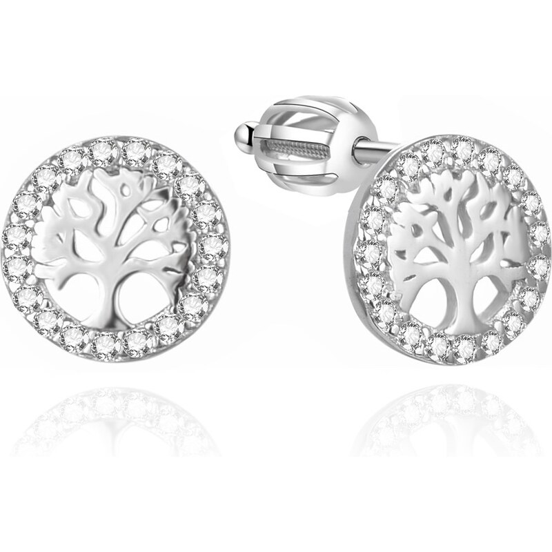 Agato Strieborné náušnice Strom života AGUP3545S 66594955