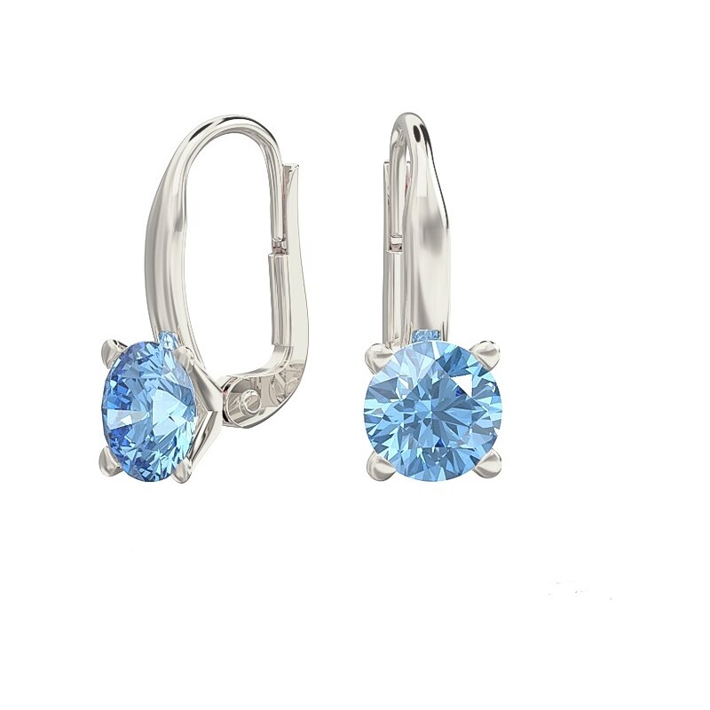 Žatecký Náušnice z bieleho zlata 2379/B/B 31545601