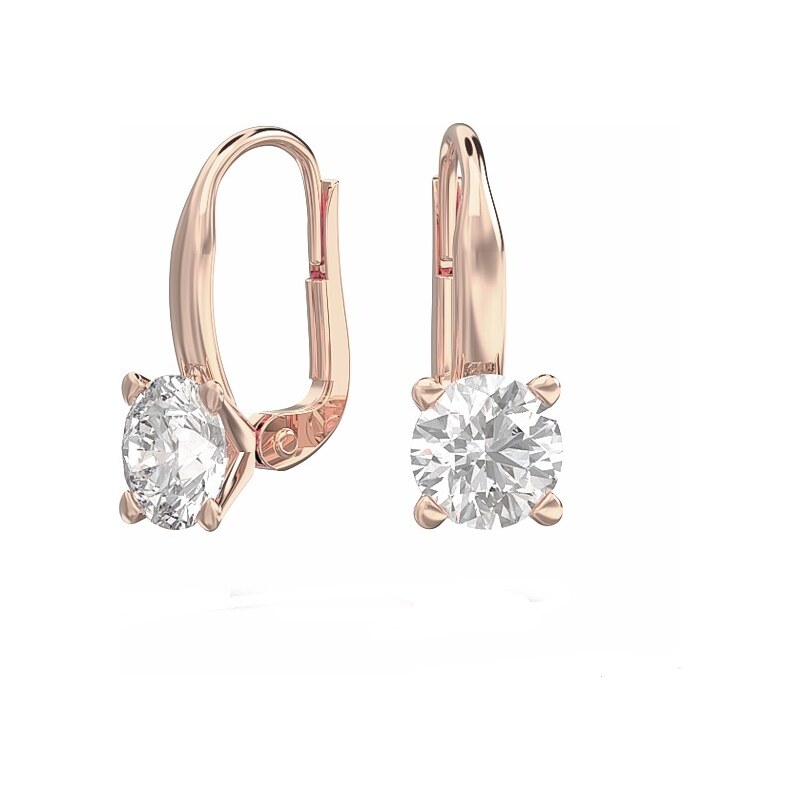 Žatecký Náušnice z ružového zlata 2379/R/X 31545602