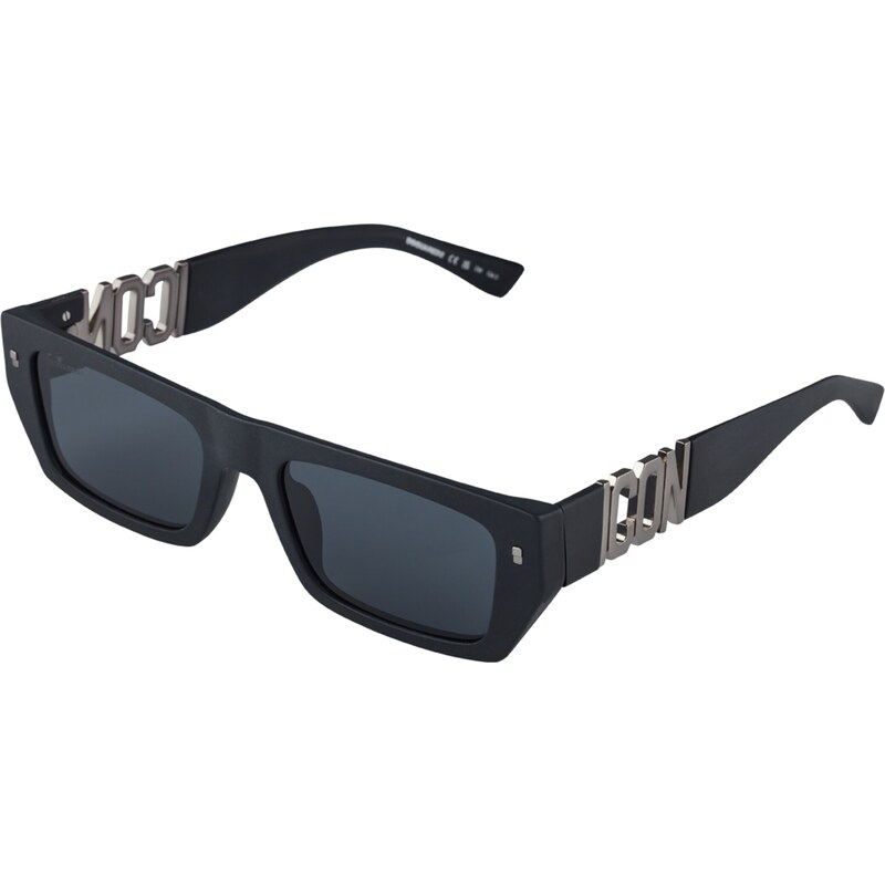 DSQUARED2 Slnečné okuliare ICON 0011/S čierna / strieborná 57261596