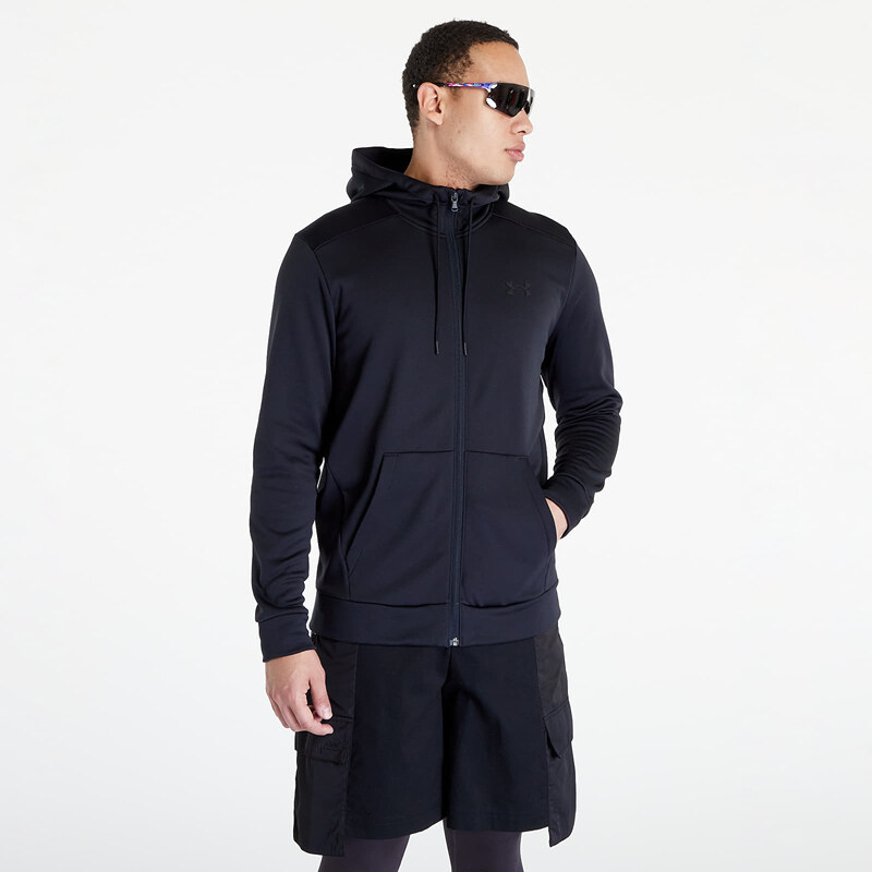 Mikina Under Armour Armour Fleece FZ Hoodie Black S 55714953