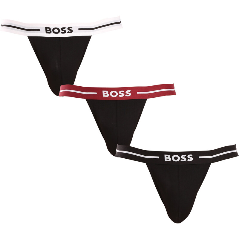 3PACK pánske jocksy BOSS viacfarebné (50517823 968) 55725402
