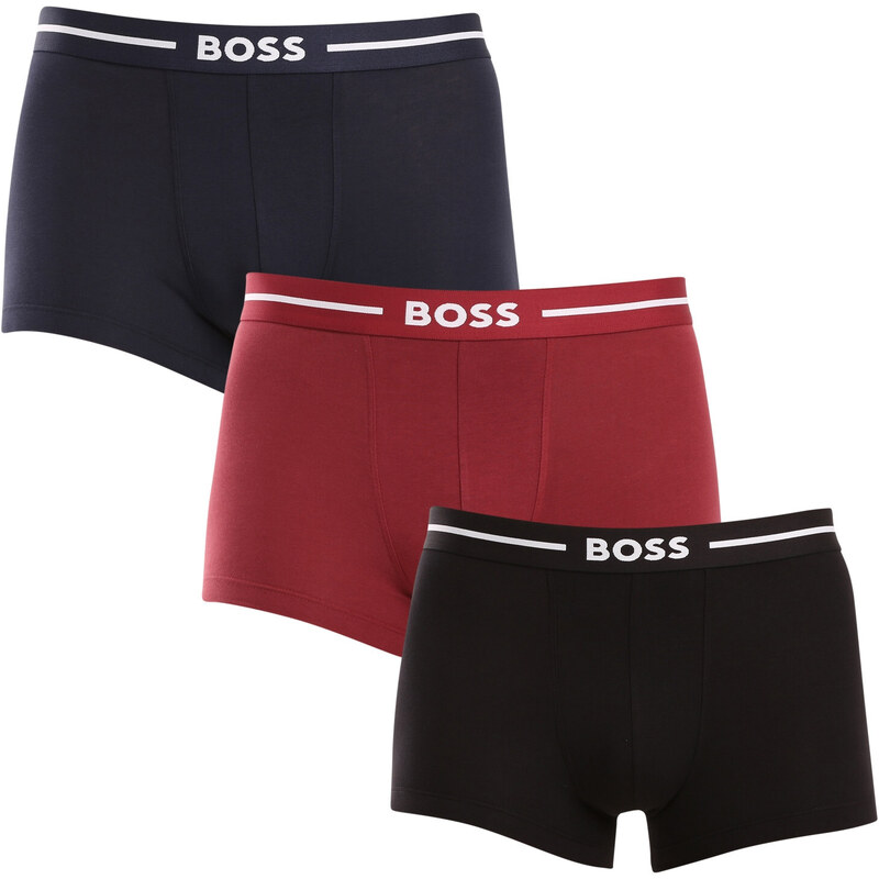 3PACK pánske boxerky BOSS viacfarebné (50517833 972) 55725404
