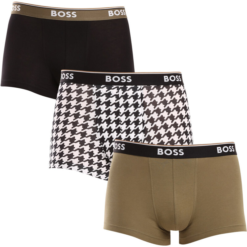 3PACK pánske boxerky BOSS viacfarebné (50517829 965) 55735093