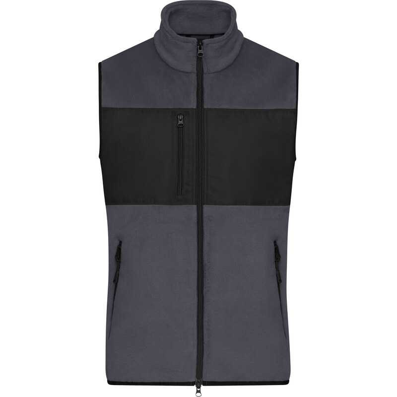 Daiber James & Nicholson Pánska dvojfarebná fleecová vesta James & 62678543