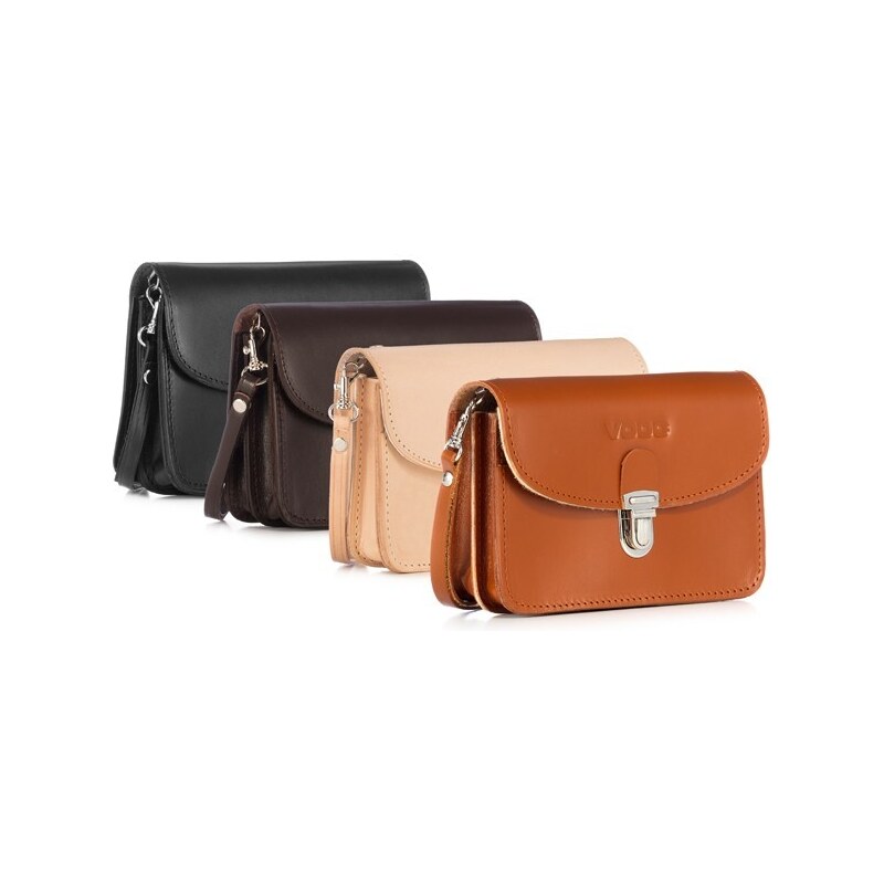 Vooc Kožené vrecko s popruhom Vintage P111 289 37893657