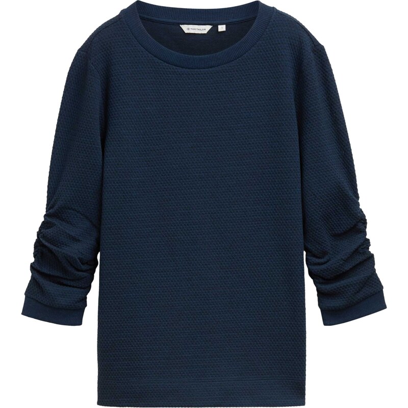 TOM TAILOR Mikina námornícka modrá 67399714