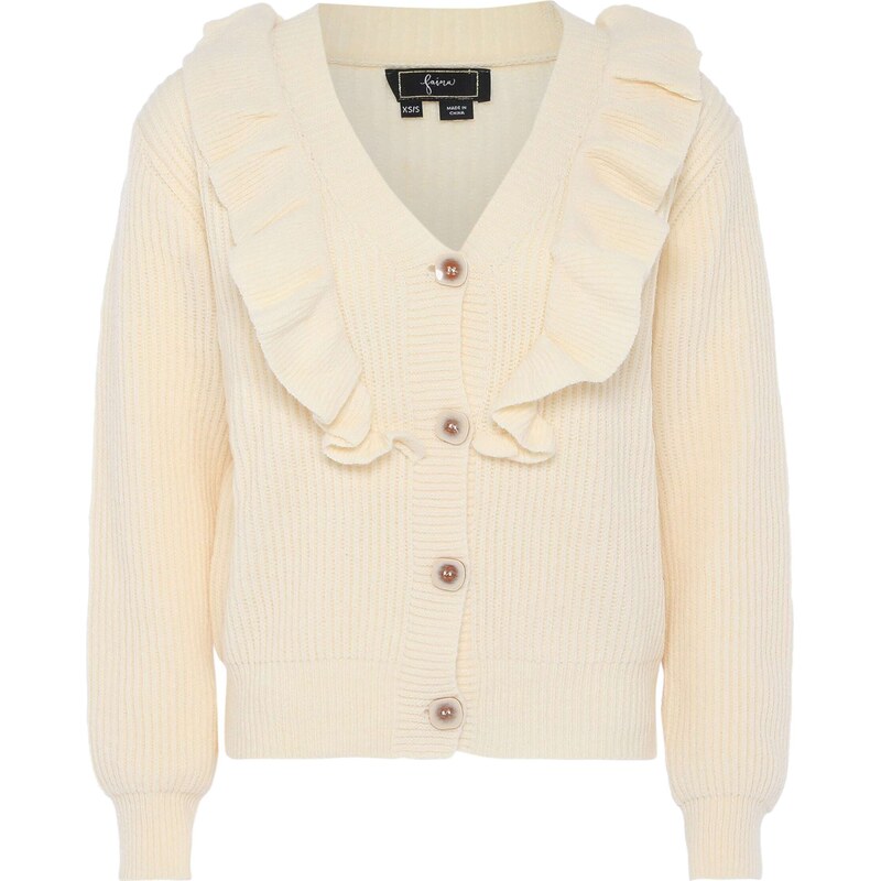 faina Kardigán biela ako vlna 56103171