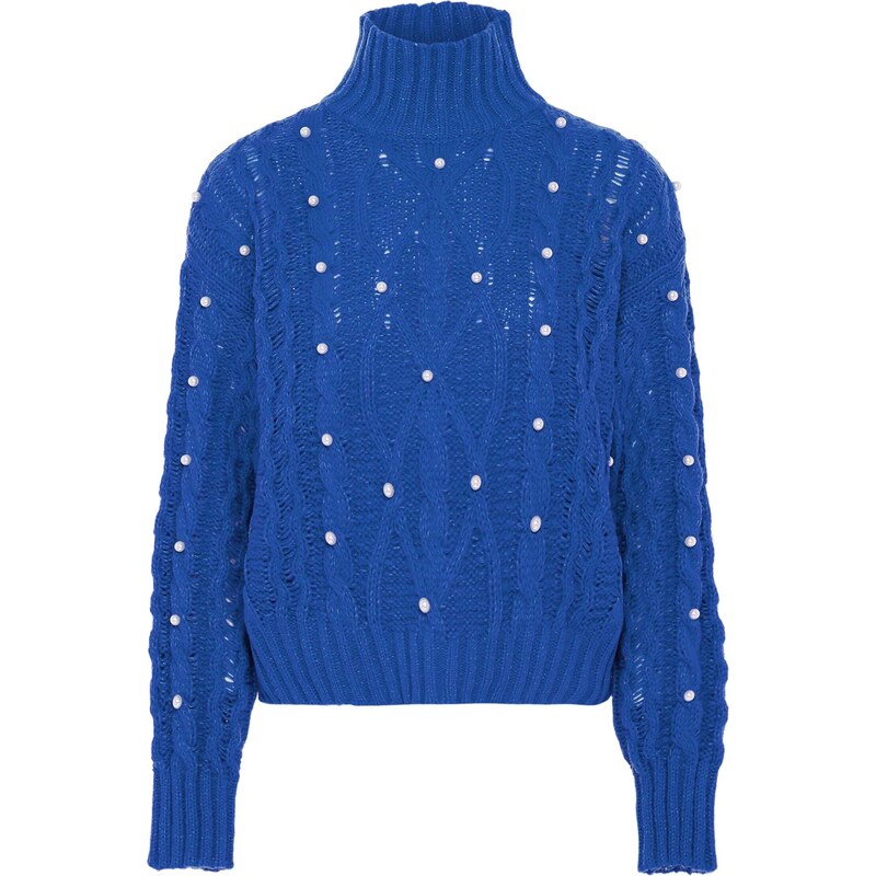 nascita Sveter modrá / perlovo biela 65869882