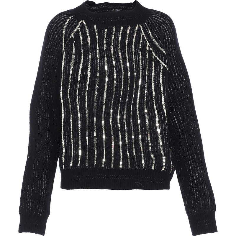 faina Sveter čierna / strieborná 57221218