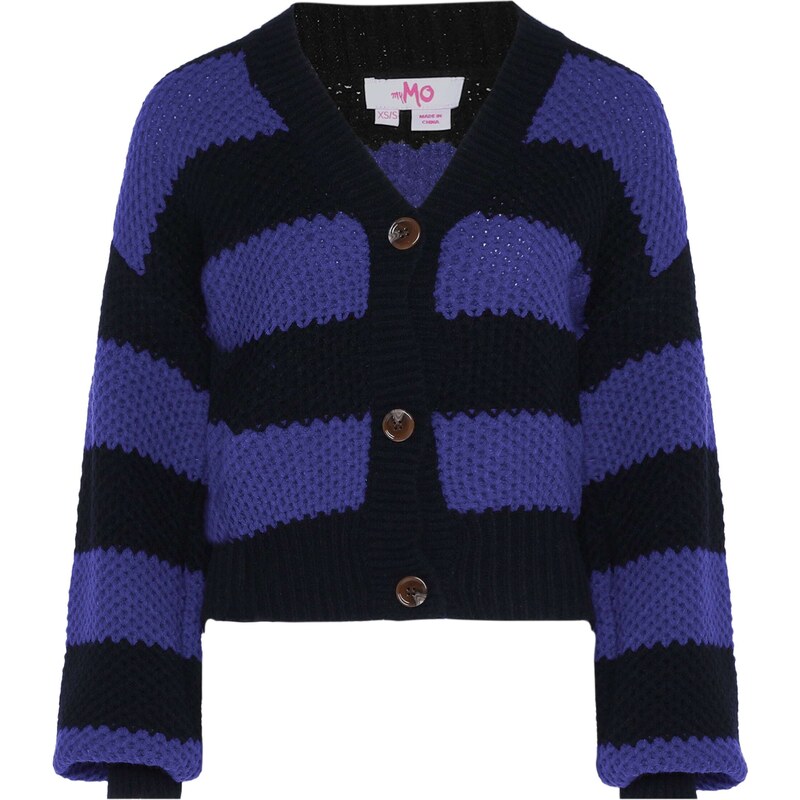 MYMO Kardigán modrá / čierna 56335549