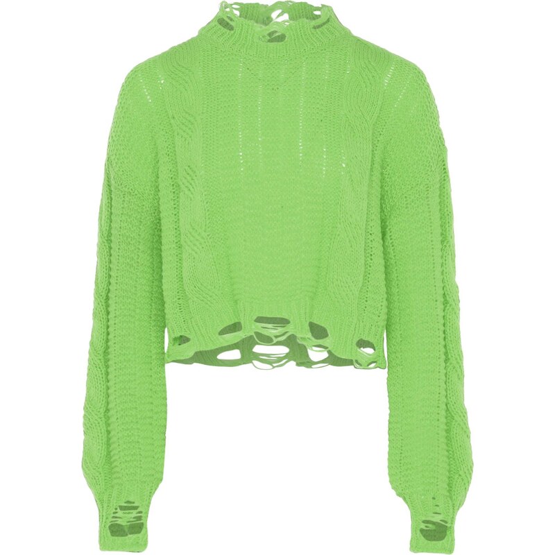 Gaya Sveter limetová 65869777