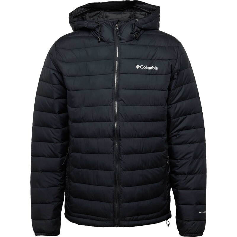COLUMBIA Outdoorová bunda Powder Lite II čierna / biela 57349495