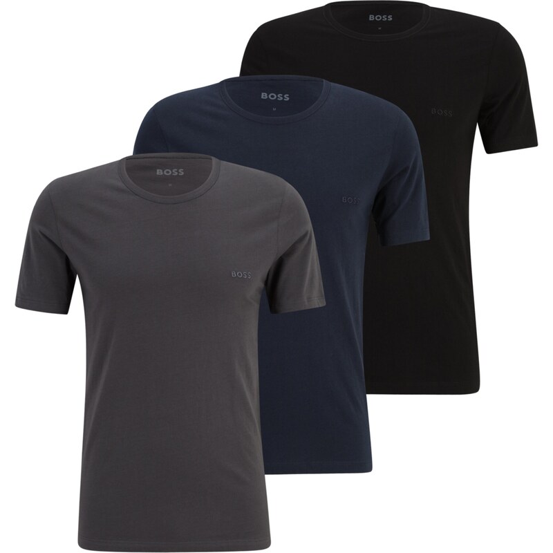 BOSS Tričko námornícka modrá / grafitová / čierna 63107288