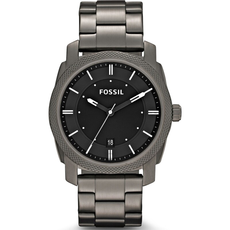 FOSSIL Analógové hodinky Machine grafitová 44609969