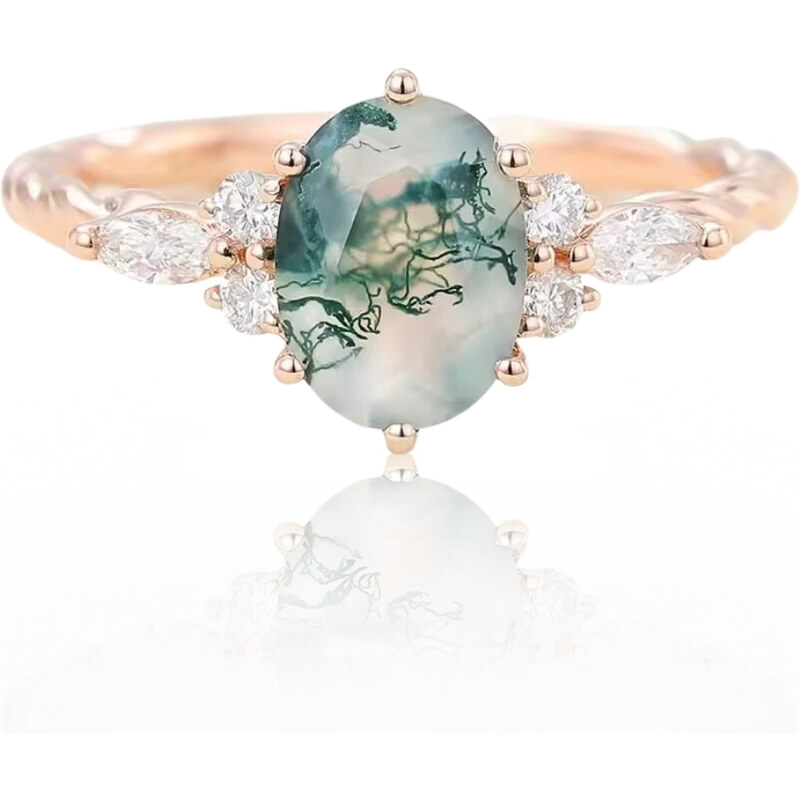 MAJYA Strieborný prsteň BALANCE rose 11096/5 64581949