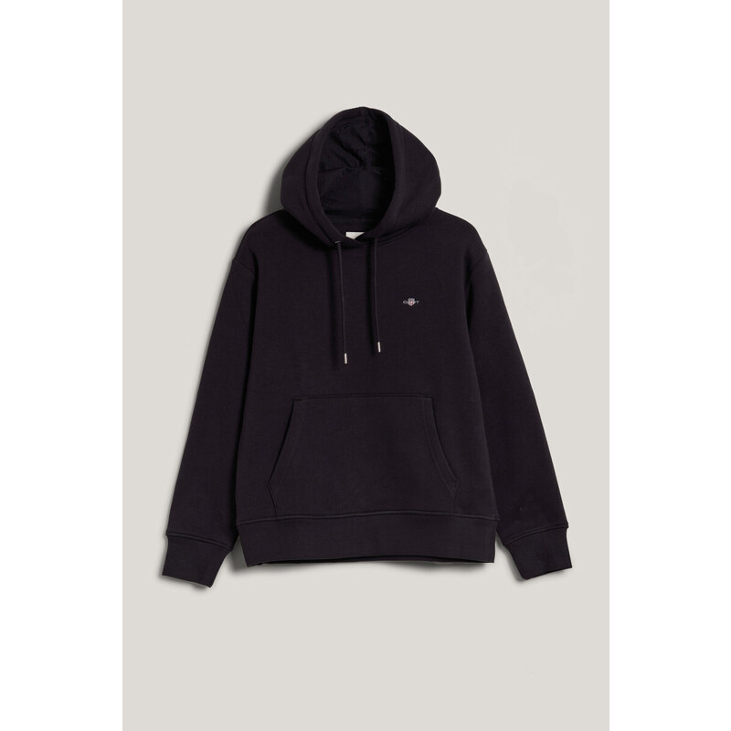MIKINA GANT SHIELD HOODIE BLACK 61838309