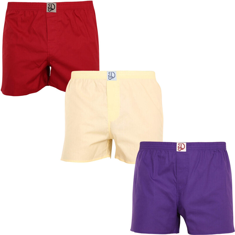 3PACK pánske trenky Dedoles viacfarebné (LB10001748) 55867818