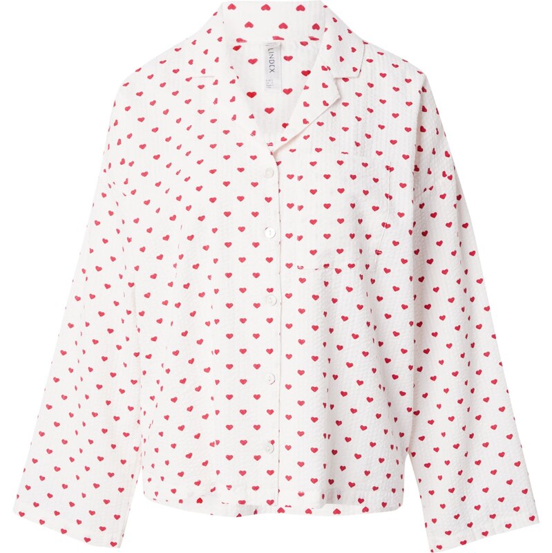 Lindex Tričká na spanie červená / biela 59423367