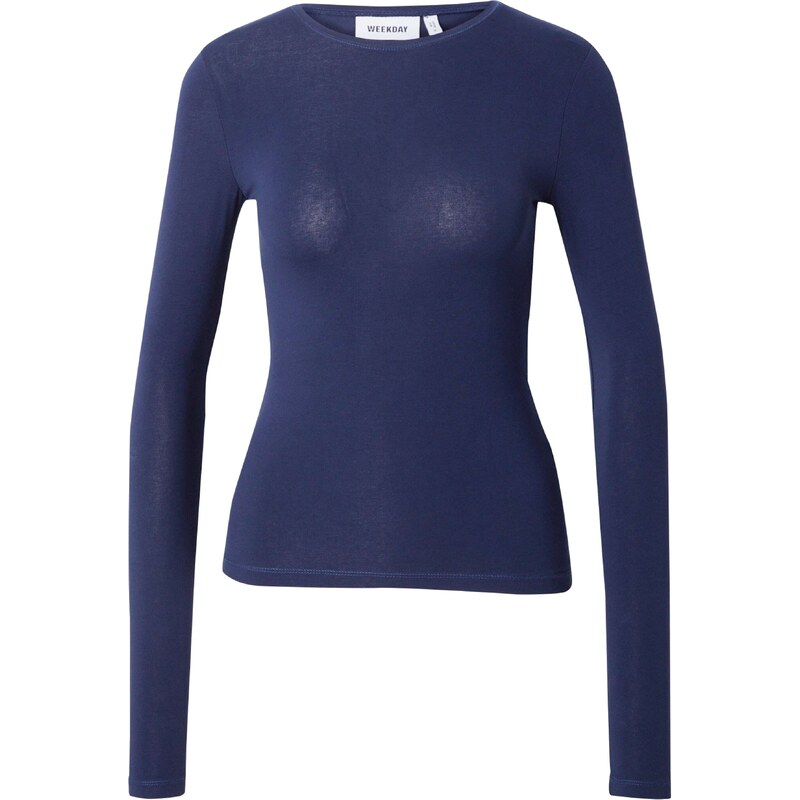 WEEKDAY Tričko námornícka modrá 65730550