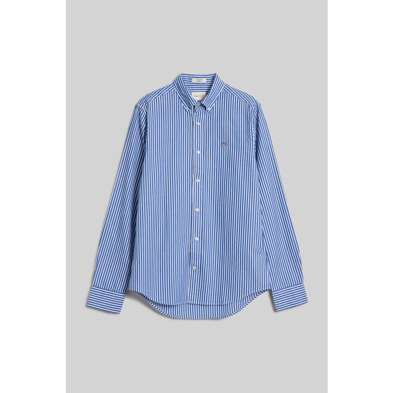 KOŠEĽA GANT SLIM POPLIN STRIPE SHIRT COLLEGE BLUE 55886275