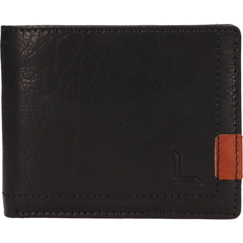 Lagen Pánska kožená peňaženka 2701Z čierna 55902558