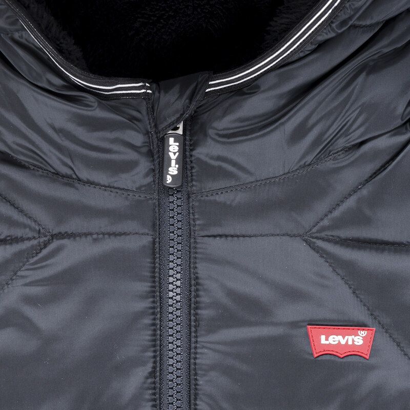 Levi's Lvb Sherpa Lined Mdwt Puffer Garçon 10-16 Ans - Veste Polaire Doublée