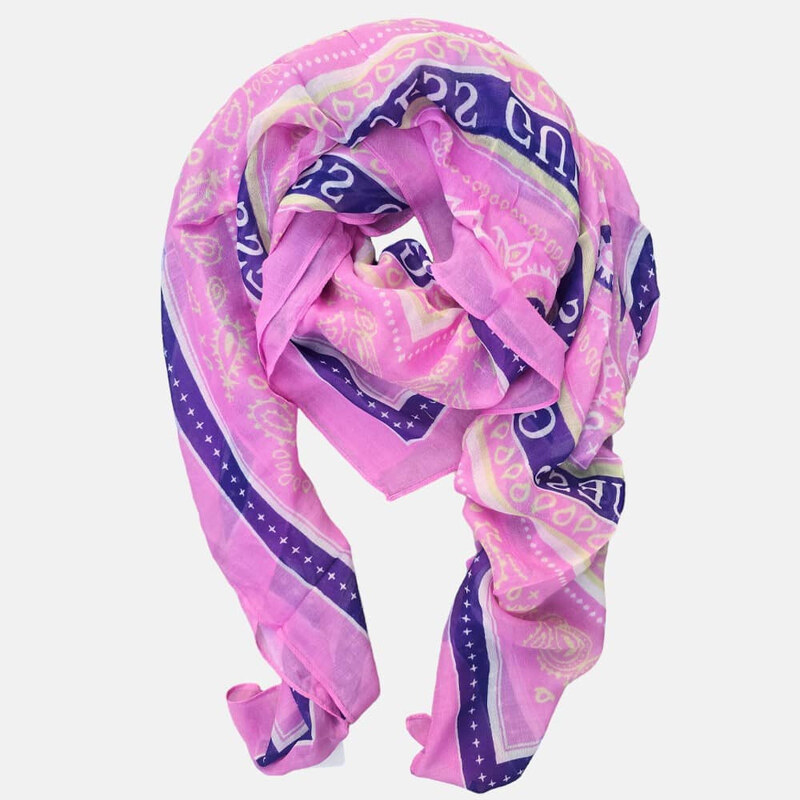 Růžový šátek Guess 55929 55907335