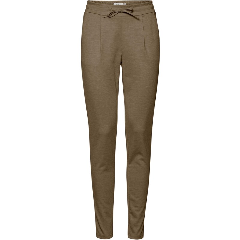 ICHI Plisované nohavice IHKate kaki 56011727