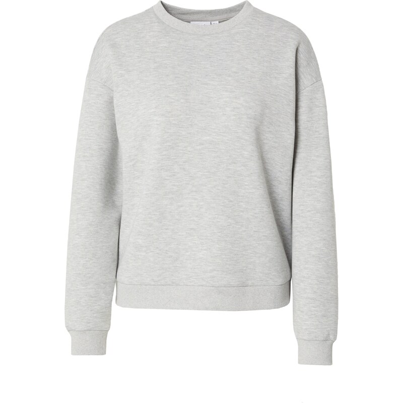 VILA Mikina Sandy svetlosivá 61973920