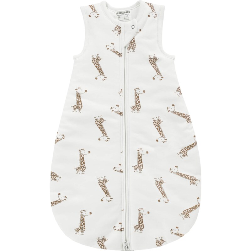 JACKY Spací vak hnedá / šedobiela 57076046