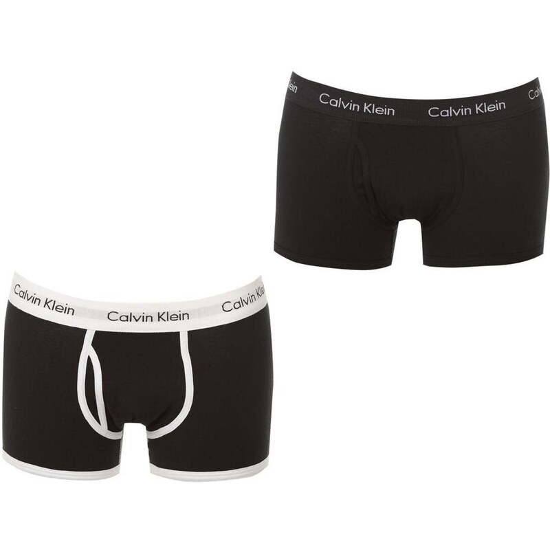 Calvin Klein 365 2 Pack Trunks Black Black GLAMI.sk