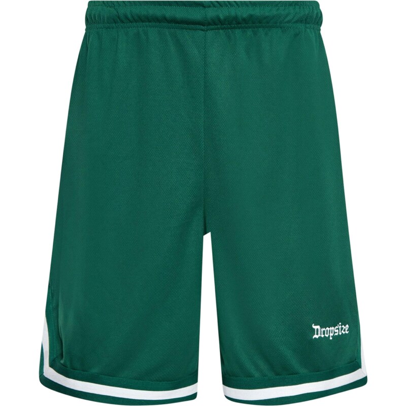 Dropsize Nohavice tmavozelená / biela 63146103