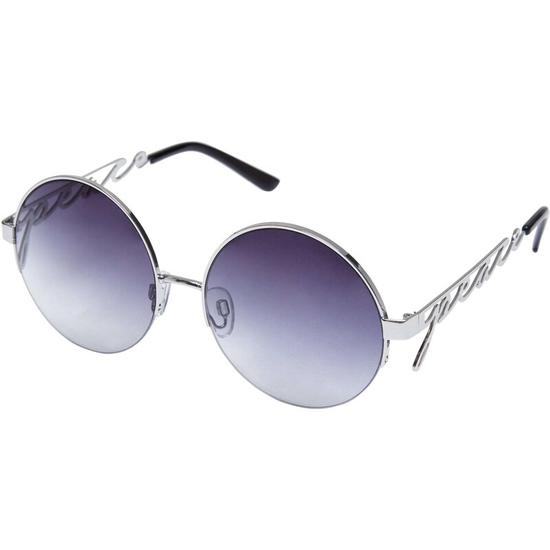 Urban Classics Slnečné okuliare Peace čierna / strieborná 65873171