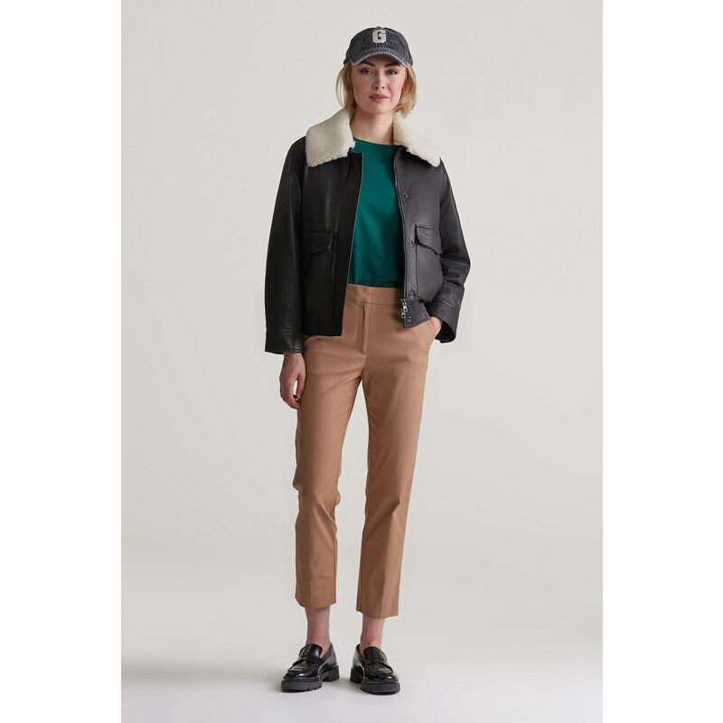 NOHAVICE GANT SLIM SLACK WARM KHAKI 56009009