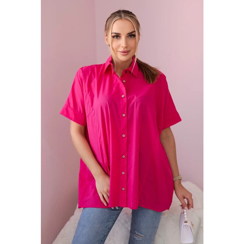 Bavlnená košeľa Darcy s krátkym rukávom 66054542