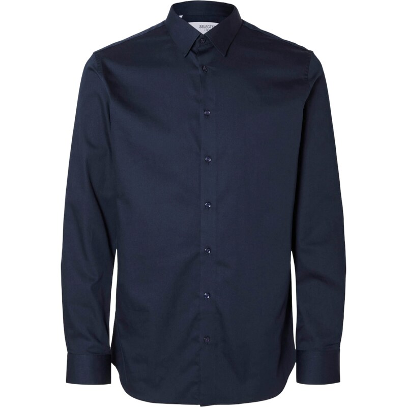 SELECTED Košeľa tmavomodrá 56011646