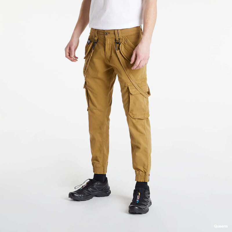 Kalhoty Alpha Industries Utility Pants Brown W32 56014973