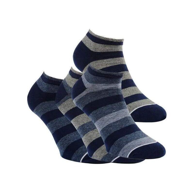 Pánske bavlnené sneaker ponožky RS mix farieb 39-42 1 kus 4 páry 56015861