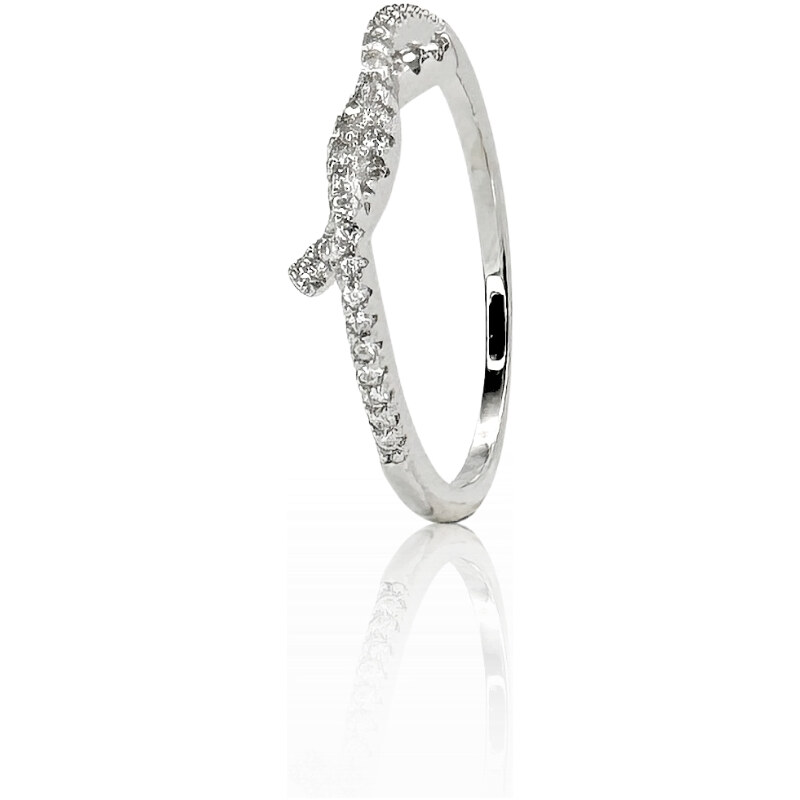 MAJYA Strieborný prsteň DEBBY 11004/6 64581988