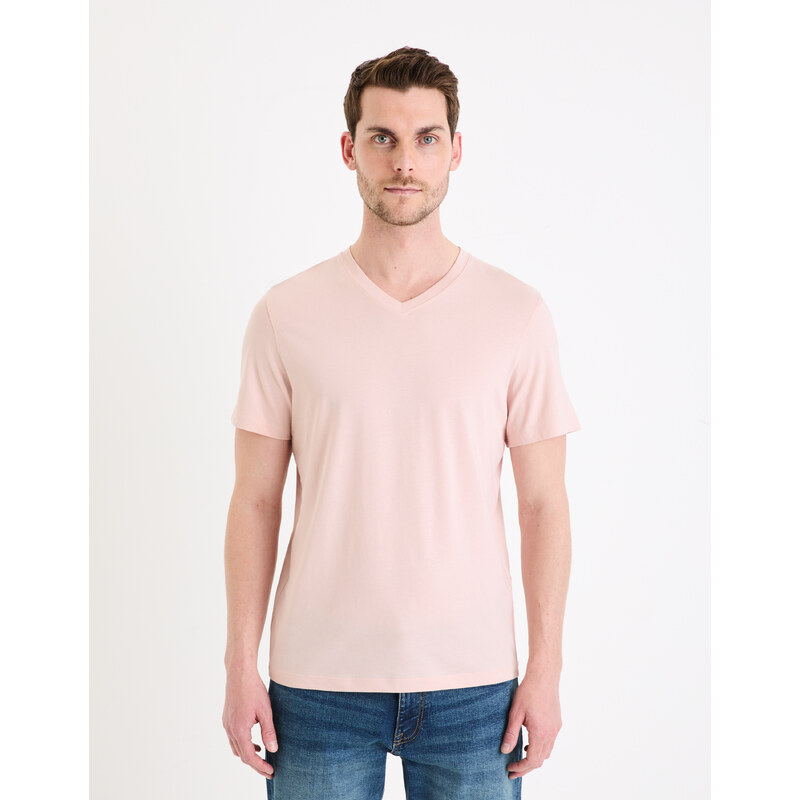 Celio Short-sleeved T-shirt Debasev - Mens 56265688