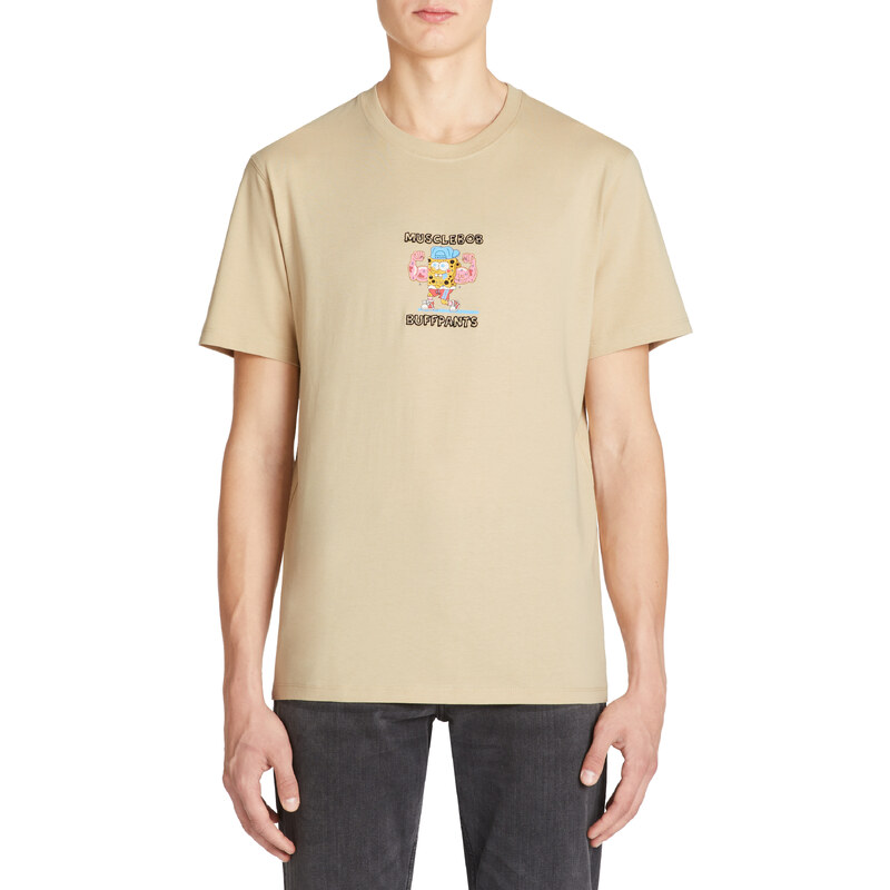 Celio Short-sleeved Spongebob T-shirt - Mens 56265689