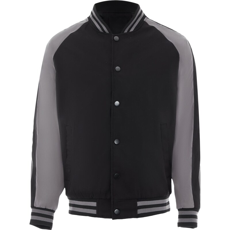 HOMEBASE Prechodná bunda sivá / čierna 64151888