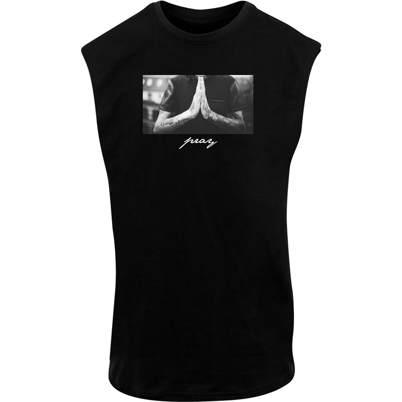 Mister Tee Mens tank top Pray black 64690253