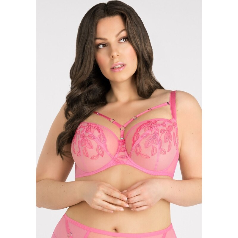 Ružová mäkká podprsenka Gorsenia Lollipop K 846 Lollipop 56217424