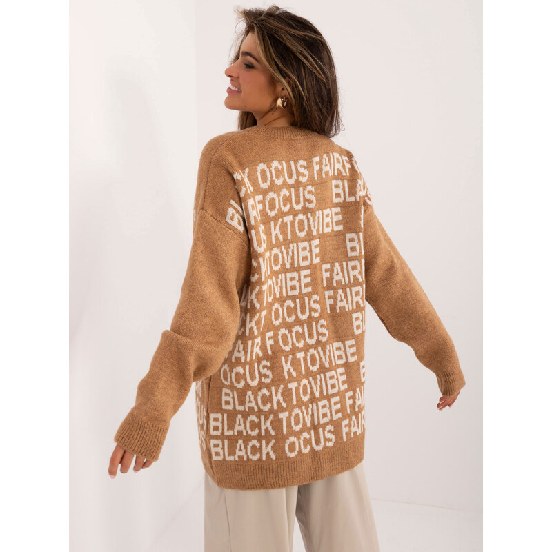 BADU Sweater-BA-SW-0546.07-camel 64665594