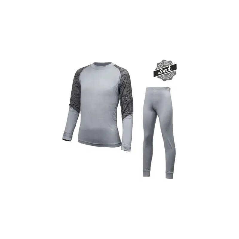 Sensor Merino Impress Set detské tričko s dlhým rukávom + nohavice 48473648