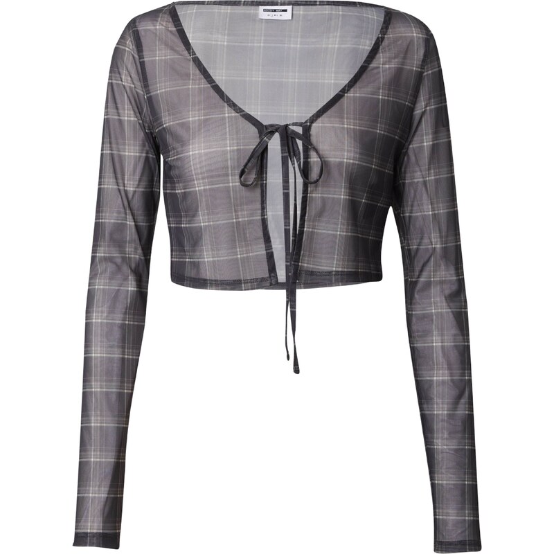 Noisy may Tričko NMLESLEY grafitová / pastelovo zelená 57309811