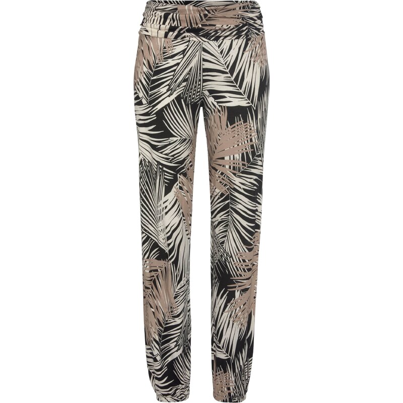 BUFFALO Nohavice béžová / čierna / biela 67456277